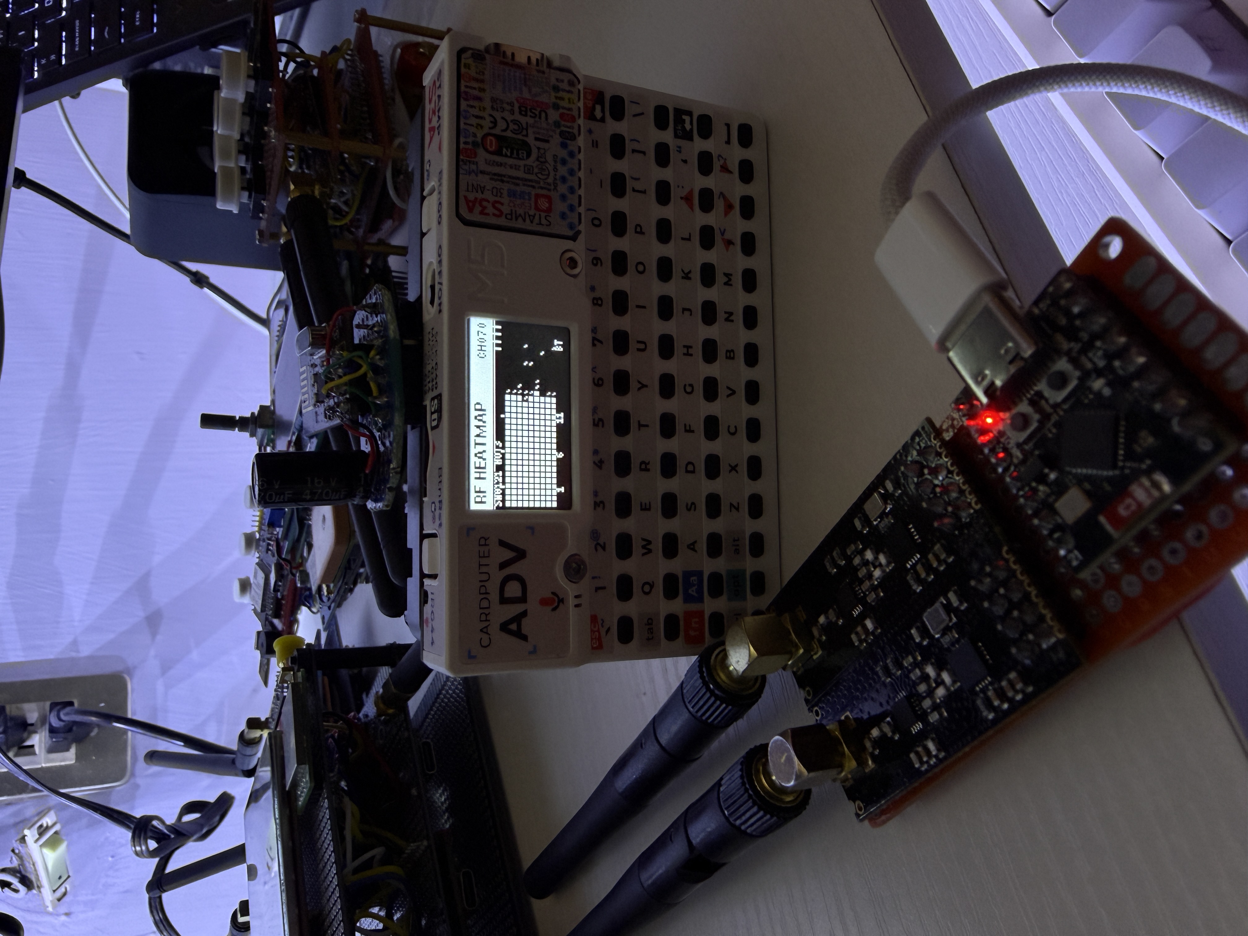 Prueba visual RF-KILL ruido 1